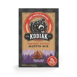 Kodiak Protein-Packed Muffin Mix Double Dark Chocolate - 14oz