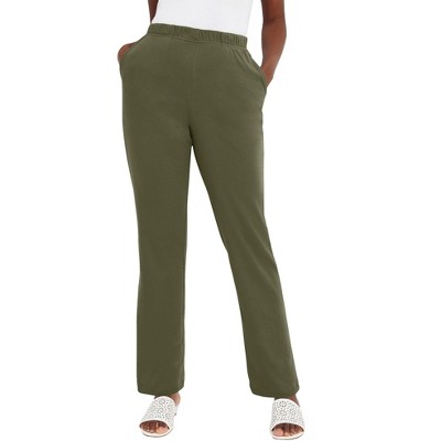 Jessica London Women's Plus Size Soft Ease Pant