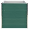 vidaXL Raised Garden Bed Green Galvanized Steel 63.0 x 31.5 x 30.3 in - 4 of 4