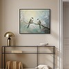 Art Remedy Two birds and a blossom branch II Rustic Chic Farmhouse Wall Art Framed - 2 of 4