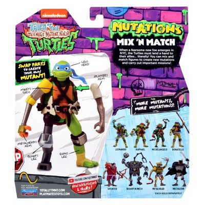 Teenage Mutant Ninja Turtles Leonardo Mix and Match Action Figure Set