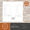 VAXCEL Chiasso Aluminum Integrated LED Black Contemporary Outdoor Wall Lantern with Up Down Lighting - 4 of 4