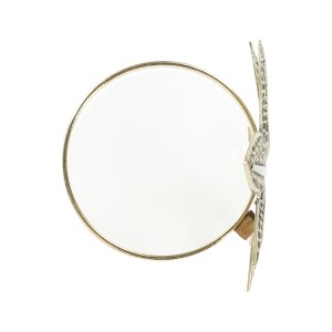 Unique Bargains Napkin Rings Stainless Steel Gold Tone 1Pcs - 1 of 3