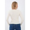 Women's Odette V-neck long sleeve - Another Love - 3 of 4