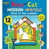 Teacher Created Resources® Pete The Cat Modern Mosaics Stick to the Numbers Activity Book, Pack of 2 - 2 of 4