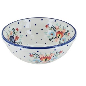 Blue Rose Polish Pottery Manufaktura Cereal Bowl - 1 of 3