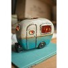 Ceramic Camper Lamp – 7.5"L Glazed Clay Night Light in Multi by Kalalou - 4 of 4