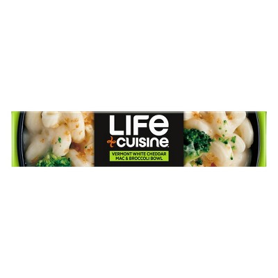 LIFE Cuisine Frozen Vermont White Cheddar Broccoli Bowl - 9.5oz