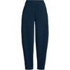 Lands' End Women's Sport Knit High Rise Barrel Ankle Pants - 3 of 4