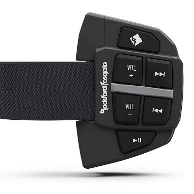 Rockford Fosgate PMX-BTUR Bluetooth Universal Steering Wheel Car Remote Control Mobile Device Compatible Button Controller