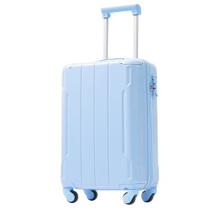 Lyngins Expandable 28 Inch ABS Hard Shell Luggage, Checked Suitcase/Away Luggage, TSA Approved 3-Dial Lock, Quiet Double Universal Wheels - 1 of 4