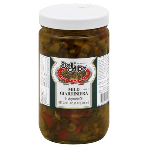 Dell Alpe Mild Giardiniera In Vegetable Oil - Case of 6 - 32 fl oz - image 1 of 1