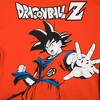 Dragon Ball Z Goku Long Sleeve Orange & Blue Contrast Zip Hoodie - 4 of 4