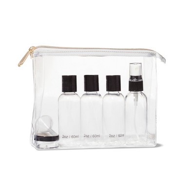 clear toiletry bag target