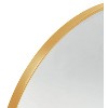 NicBex Metal Framed Mirrors, 36x24 Inch Wall Mirror Farmhouse Wall Mounted Arched Mirror for Bathrrom Bedroom Decor - 4 of 4