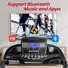 Smart Digital Incline Treadmill for Home Workouts with 2.5HP Motor, MP3 Player, Bluetooth + Built-in Stereo Speakers - 4 of 4
