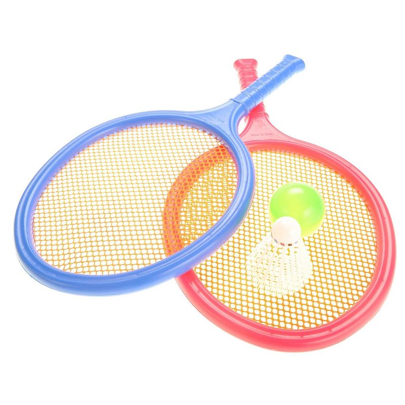 Insten Badminton Toy Set with 2 Rackets, Ball & Birdie, Games for Kids & Toddlers, 5 of 9