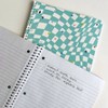 Callie Danielle Spiral Notebook College Rule Blue Groovy Checkered - 4 of 4