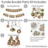 Big Dot of Happiness Forest Hedgehogs - Woodland Birthday Party or Baby Shower Supplies - Banner Decoration Kit - Fundle Bundle - 2 of 4