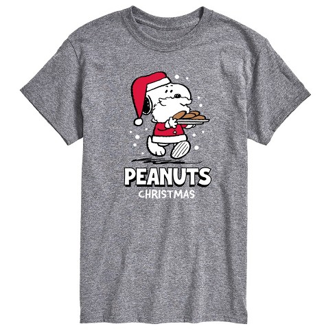 Men's - Peanuts - Christmas Snoopy Santa Short Sleeve Graphic T-Shirt - image 1 of 4