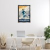 Stupell Industries Vintage Ice Skating Advertisement Black Framed Floater Canvas Wall Art - 2 of 4