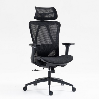 Ergonomic Office Chair with Breathable Mesh Back and 3D Armrests, Adjustable  360° Swivel Task Chair for Office or Study – The Pop Home