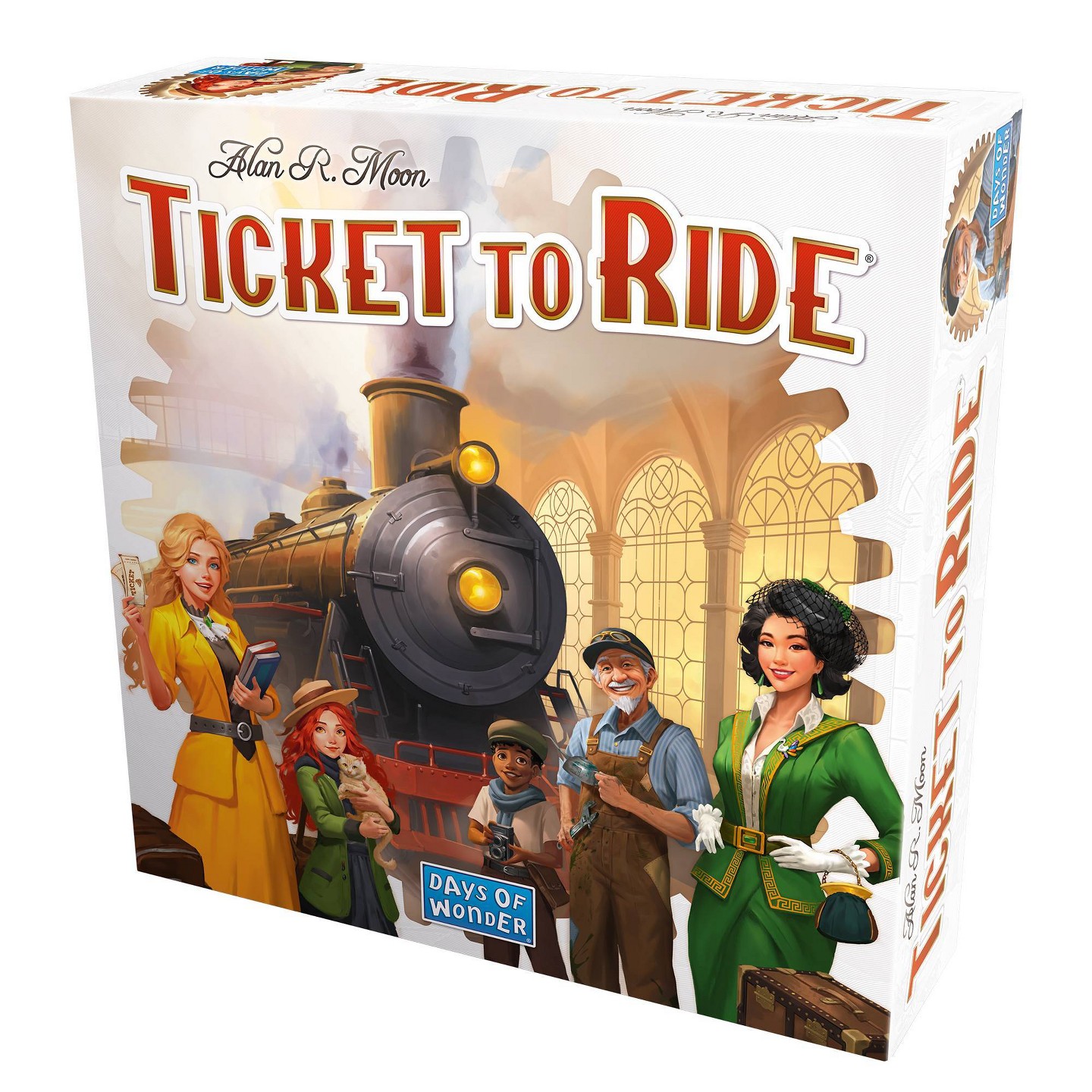 Детские настольные игры Asmodee Ticket to Ride - Refresh Board Game: Strategy & War Game, 2-5 Players, 30-60 Minutes, Geography Focus — фото 2