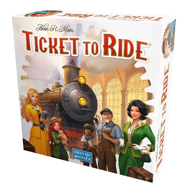 Asmodee Ticket to Ride - Juego de mesa renovado: Juego de estrategia y guerra, de 2 a 5 jugadores, 30-60 minutos, enfoque en geografía 2