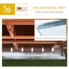 ORRD Outdoor Rabbit Hutch with Run - Large 2-Story Wooden Bunny Cage, Weather-Resistant & Predator Proof for Rabbits & Guinea Pigs - 3 of 4