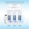 Yescom Replacement Water Filters PP GAC CTO RO UF Water Purifer Stage 1-3 3PCS - 3 of 4