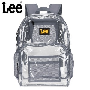 Lee Deluxe Clear Backpack, Water-Resistant Clear Bags for Stadium  School Concert, 11 x 5 x 16 Inches - 1 of 4