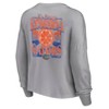 NCAA Florida Gators Women's Gray Long Sleeve T-Shirt - 3 of 3