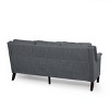 Dupont Contemporary 3 Seater Fabric Sofa - Christopher Knight Home - 3 of 4