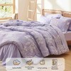 BAGOKIE 7 Pieces Floral Bed in a Bag Comforter Set for All Season - 3 of 4