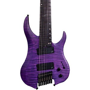 Legator Ghost 8 String Multi-Scale Super Shred Series Flamed Maple Electric Guitar - 1 of 4