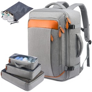 Carry on Backpack, 45L Extra Large Travel Backpack for Men & Women Airline Approved - 1 of 4