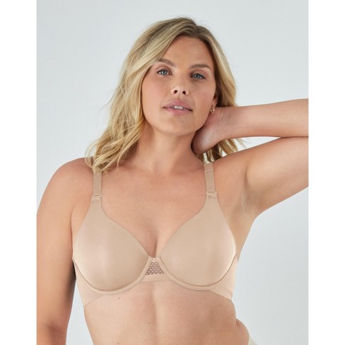 Reggiseno Bali Smoothing Bra Altamente Coprente Con Ferretto: Bianco, Taglia 6C, Latte E Pizzo Per Una Silhouette Levigata