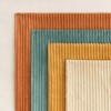 Corduroy Striped Corduroy Pillow Cover Square Modern Gradient Pillow Cases for Sofa, Decorative Cushion Cover Set of 4 - 3 of 4