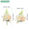 Unique Bargains Wedding Prom Parties Special Events Artificial Wrist Corsage 1 Set - 3 of 4