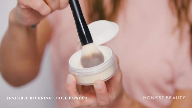 Honest Beauty Invisible Blurring Loose Powder - 0.56oz, 2 of 14, play video