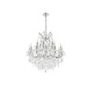 Elegant Lighting Maria Theresa 19 - Light Chandelier in  Chrome - 2 of 3