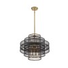 Savoy House Kelvin 6 - Light Pendant in  Matte Black/Warm Brass - 2 of 4