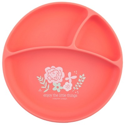 Stephen Joseph Gifts Baby Suction Cup Silicone Plates