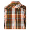 Gioberti Men's Western Plaid Long Sleeve Shirt with Pearl Snap-on - 2 of 2