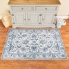 Collections Etc Floral Vintage Boho Rug - 2 of 3