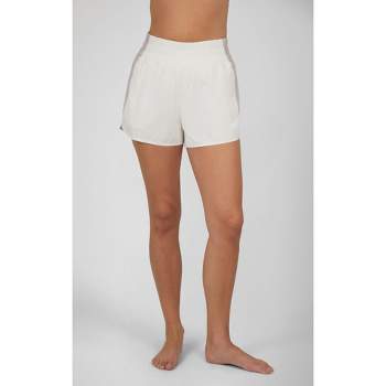 Yogalicious Womens Lux Nola Crossover Waist 7 Bike Short - Tempest - Small  : Target