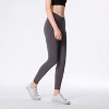 BABYYER Women's Everyday, High-Rise Pocketed Crossover Leggings, Soft Athletic Casual Yoga Pants - 3 of 4