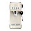 CASABREWS 3700Essential Stainless Steel Compact Espresso Machine: 20-Bar, Milk Frother, Volume Control - 2 of 4