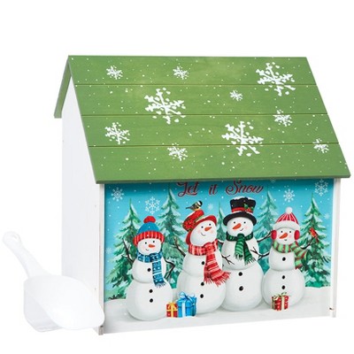 The Lakeside Collection Sidewalk Salt Box with Scoop