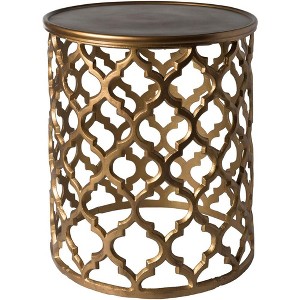 Livabliss Hammett Transitional End Table - 1 of 2